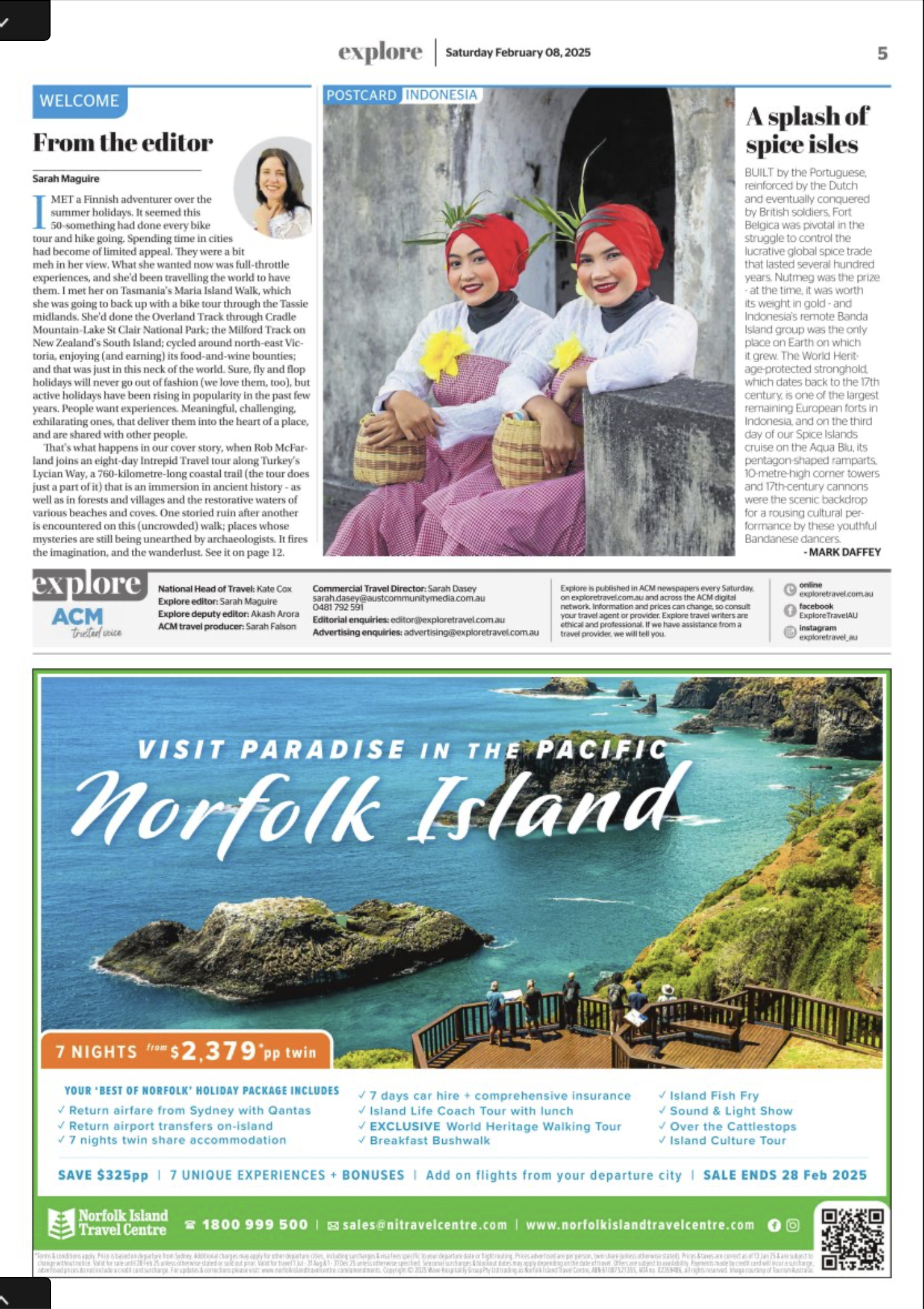 A Splash of Spice Isles