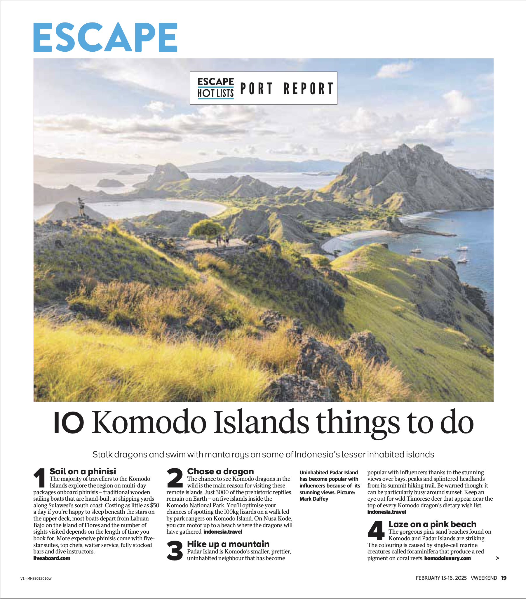 10 things to do on Indonesia's Komodo Islands